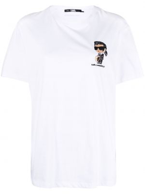 T-shirt Karl Lagerfeld vit