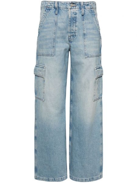 Cargo jeans Mother blå