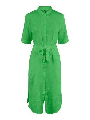 Μάξι φόρεμα Pieces πράσινο