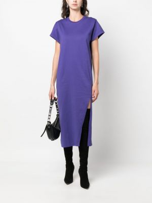 Mini robe avec manches courtes Iro violet