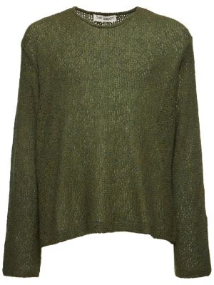 Mohérový sveter Our Legacy zelená