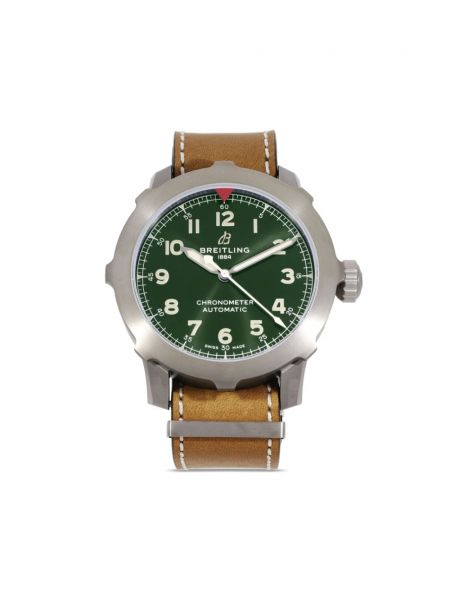 Автоматичен часовник Breitling зелено