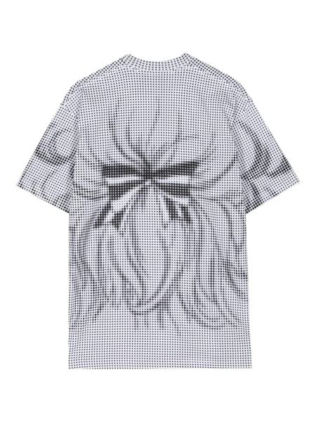 T-shirt aus baumwoll mit print Pushbutton