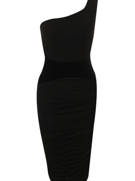 Приталенное платье Tom Ford черное