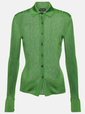 Košeľa Tom Ford zelená