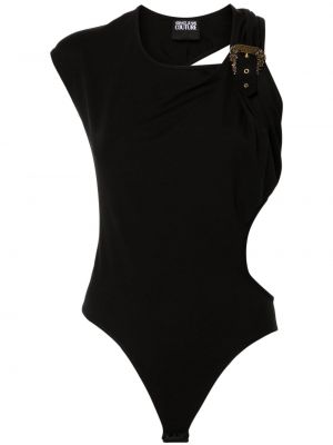 Body mit schnalle Versace Jeans Couture schwarz