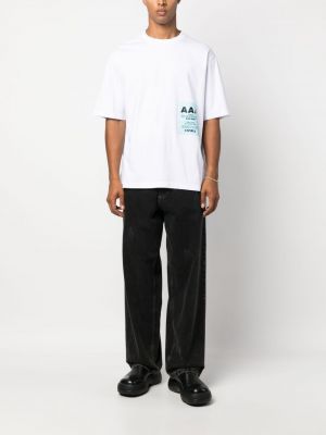Oversize t-krekls ar apdruku Ambush balts