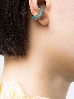 Boucles d'oreilles à imprimé en cristal Eshvi