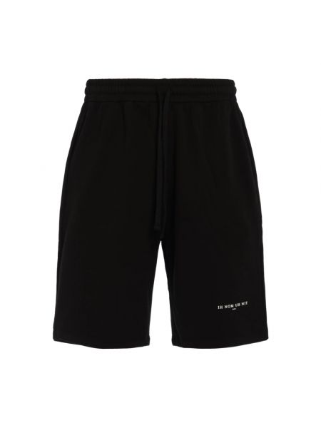 Casual shorts aus baumwoll Ih Nom Uh Nit schwarz