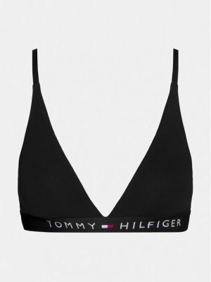 Merevítő nélküli melltartó Tommy Hilfiger fekete