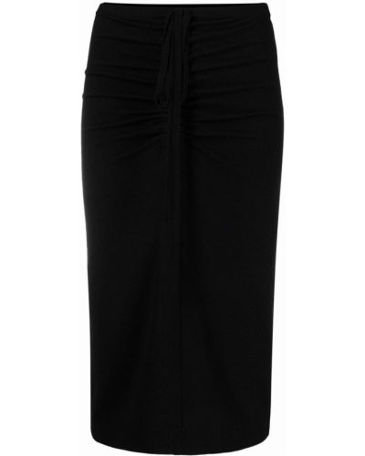 Vlněné pletená sukně Nº21 - černá