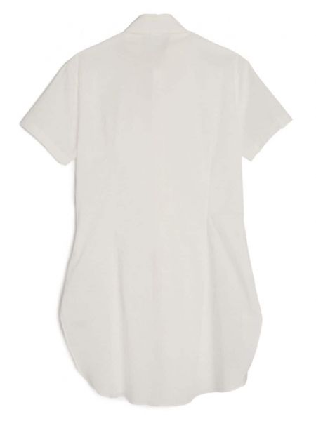 Kokvilnas krekls ar drapējumu Y's balts