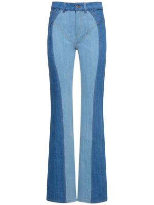 Jeans large Nensi Dojaka bleu