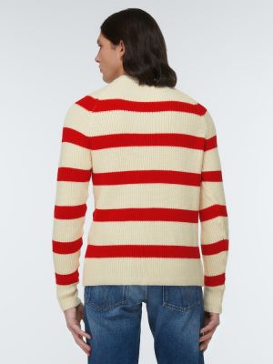 Пуловер на райета Ami Paris