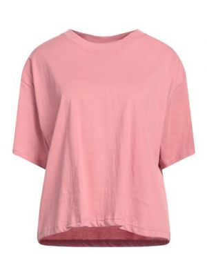 Camiseta de algodón Dr. Denim rosa