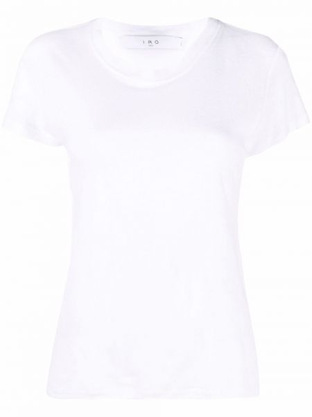 Ľanové tričko Iro biela