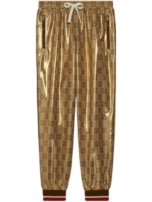 Jersey nadrág Gucci aranyszínű