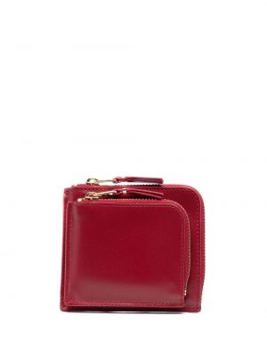 Peněženka s kapsami Comme Des Garçons Wallet červená