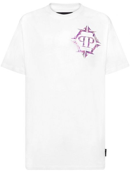 T-shirt Philipp Plein hvid