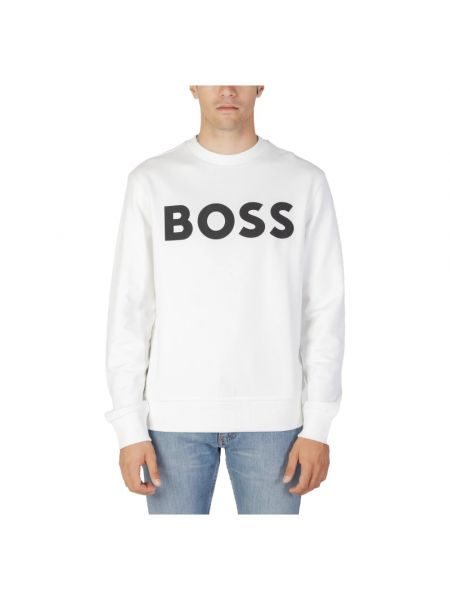 Sweatshirt mit rundhalsausschnitt Hugo Boss