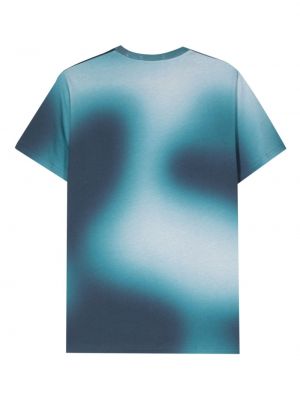 Bavlněné tričko s výšivkou Fred Perry modré