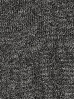 Mohérový kašmírový svetr Fendi šedý