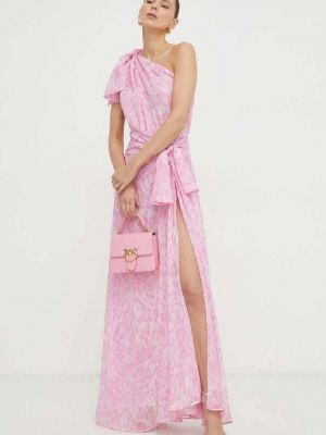Hosszú ruha Pinko rózsaszín