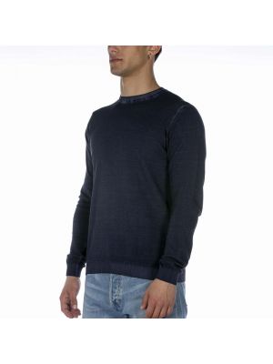 Sweter z długim rękawem Atpco niebieski