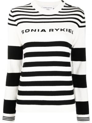Sweter żakardowy Sonia Rykiel biały