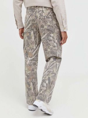 Jednobarevné kalhoty Abercrombie & Fitch