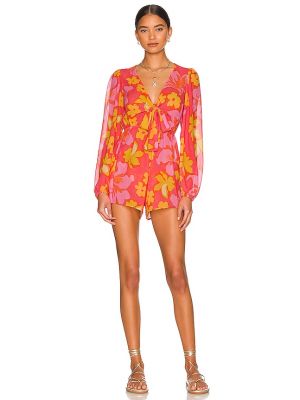 Playsuit Beach Riot, rosso