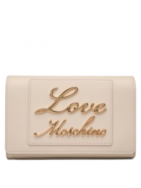 Бежевая сумка Love Moschino