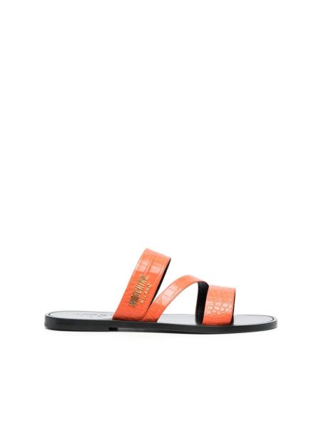 Chaussures de ville Moschino orange