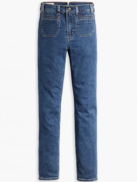 Niebieskie proste jeansy Levi's