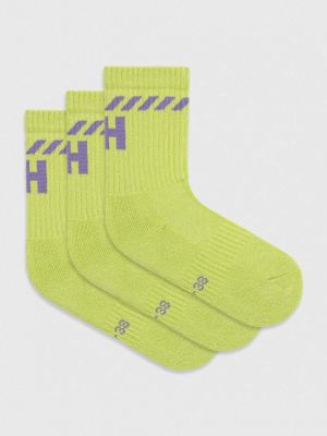 Чорапи Helly Hansen зелено