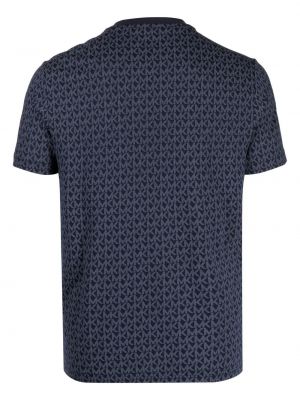 Jacquard t-shirt Michael Kors blau
