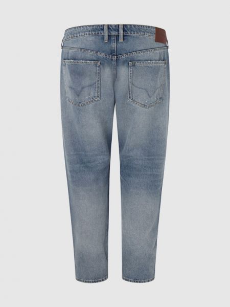 Egyenes szárú nadrág Pepe Jeans kék