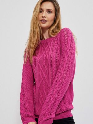 Sweter Moodo różowy