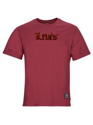 T-shirt baggy Levi's bordeaux