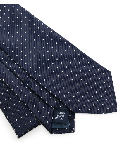 Gepunktete krawatte mit print Polo Ralph Lauren blau