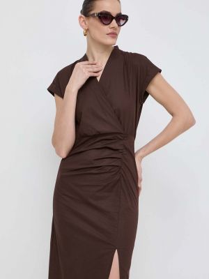 Сукня міді Marella коричнева