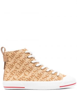 Sneakers con stampa See By Chloé beige