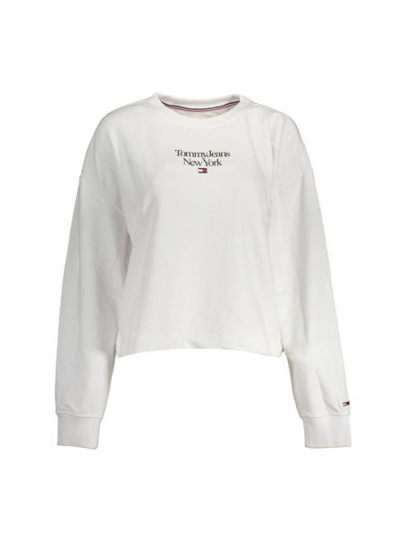 Sweatshirt mit stickerei Tommy Hilfiger weiß