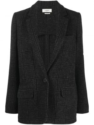 Montert lang blazer Isabel Marant étoile grå