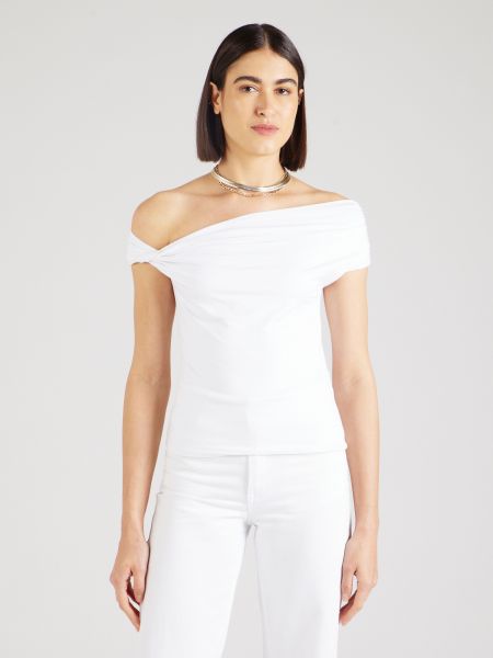 Тениска Abercrombie & Fitch бяло