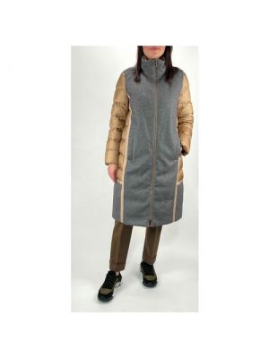 Пальто Cappellini, шерсть, 42 It серый
