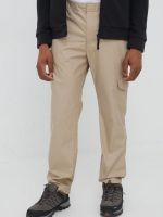 Бежевые мужские брюки карго