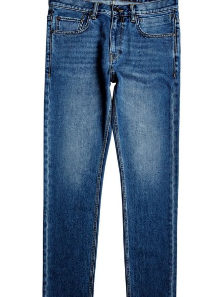 Niebieskie proste jeansy Quiksilver