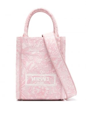 Τσάντα shopper ζακάρ Versace