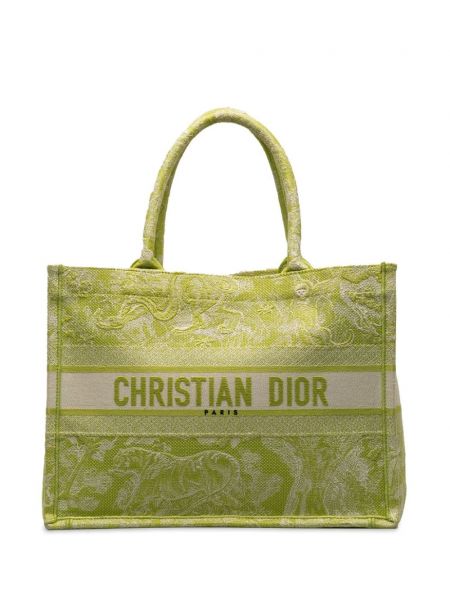 Shopper rankinė Christian Dior Pre-owned žalia